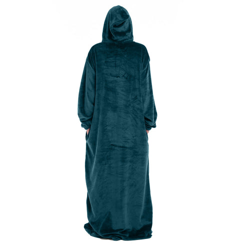 Snuggs Wearable Blanket Monk Dark Petroleum